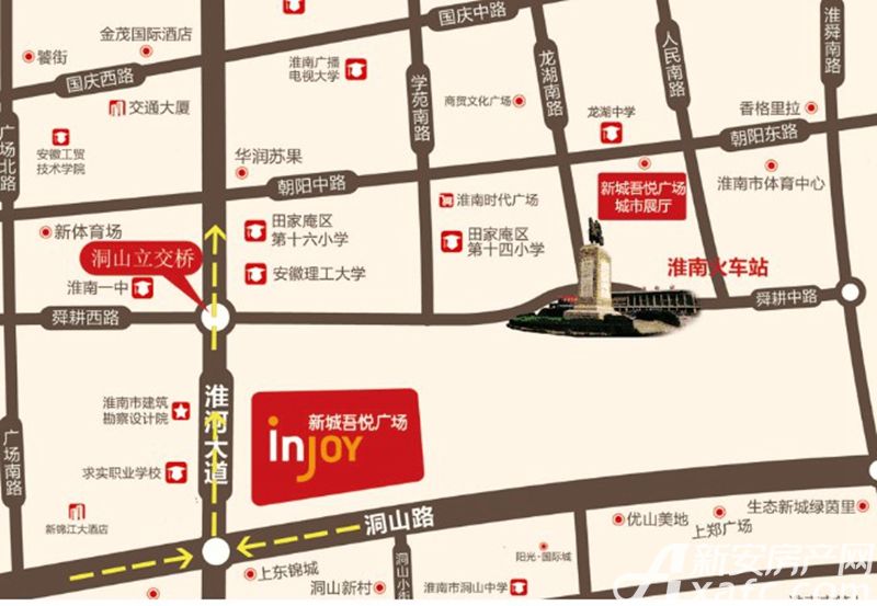 新城吾悦广场楼盘相册-淮南新房-手机新安房产网