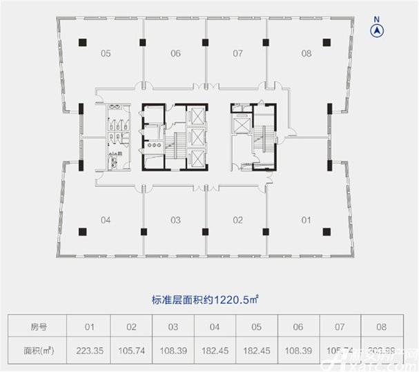 合肥金融港:户型图