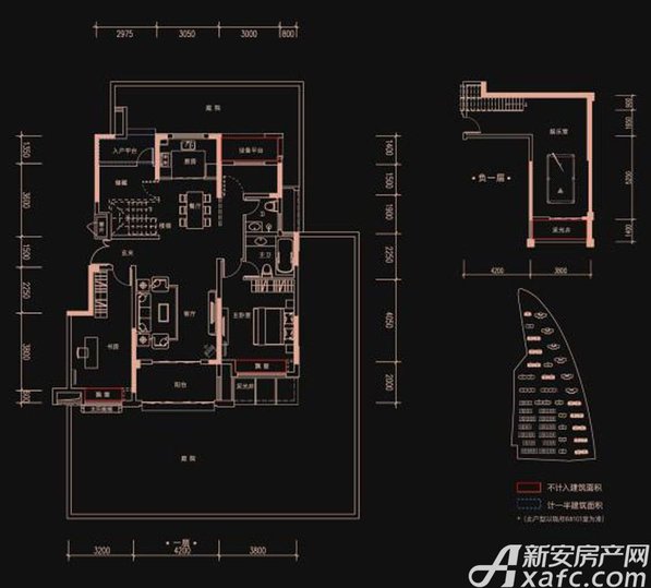 新房 巢湖市 新华御府 新华御府:户型图 查看大图 y1户型-3室2厅2卫