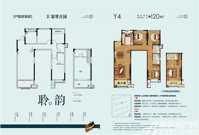 皖新翡翠庄园:户型图
