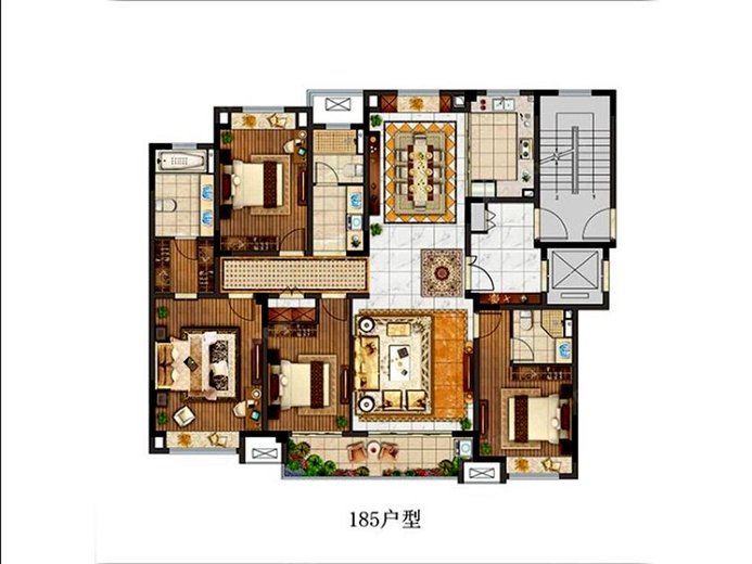观澜别院:户型图