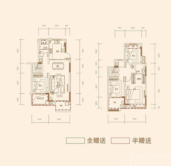 皖新国玺:户型图