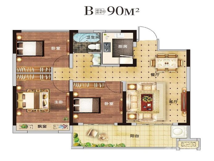 北京城房·时代樾府:户型图