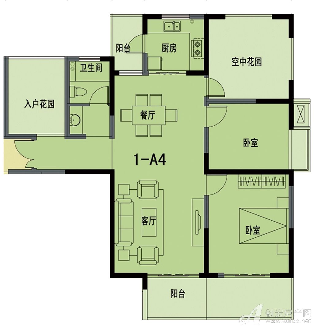 华润紫云府118平米户型0.00平米