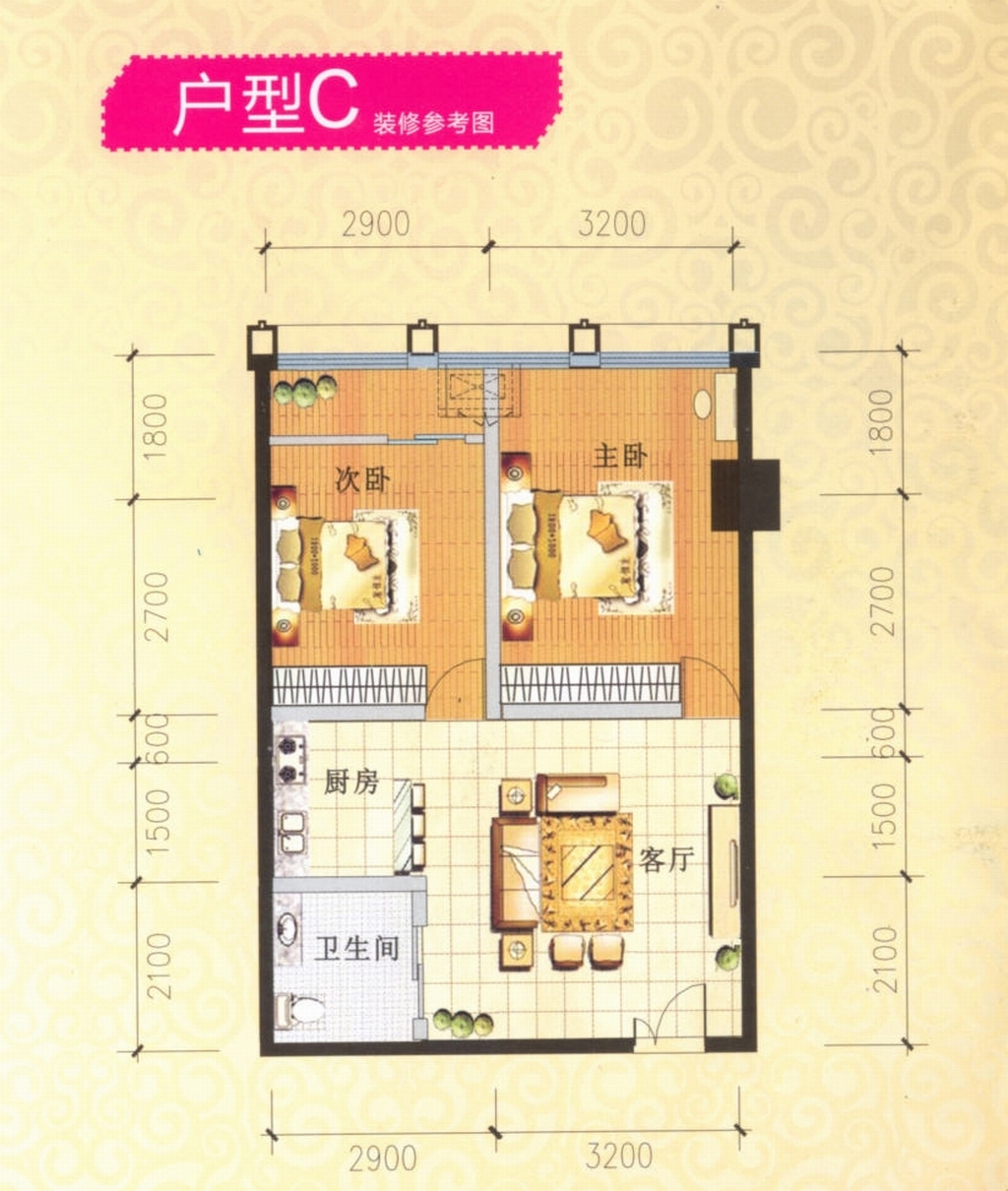 新房 包河区 淝河大厦 > 户型   大图浏览 c户型 建筑面积: 0.