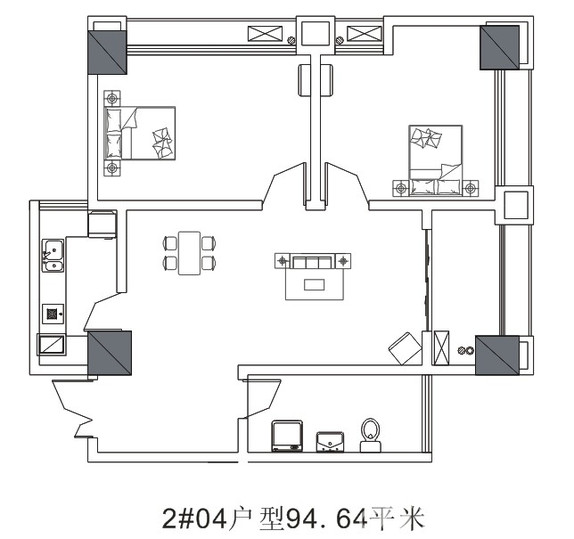 l型厨房 参考总价: 待定 参考均价: 待定 参考月供: 待定 户型结构: 2