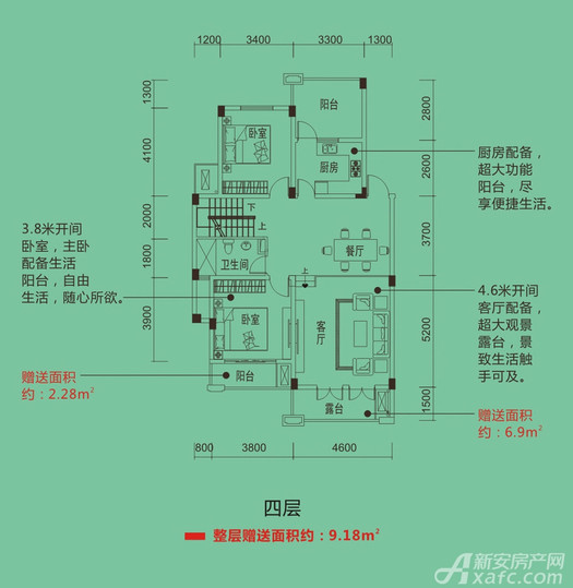 中辰一品:户型图